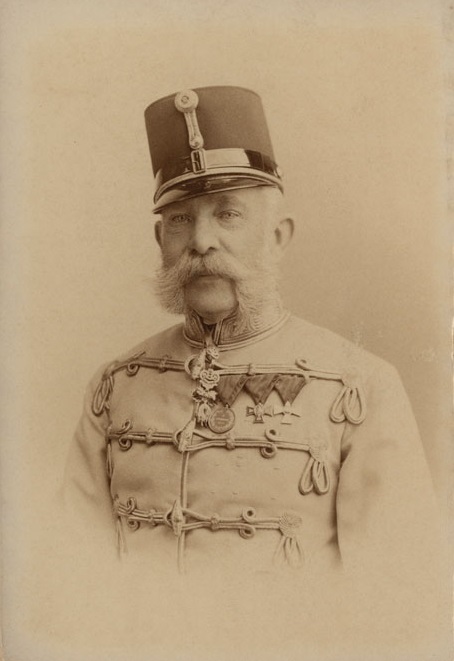 001 Portrt Frantika Jozefa I z roku 1892 autor Koller Kroly